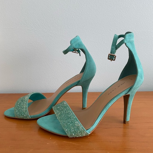 ASOS brand ‘New Look’ Teal High heels size 37 - Picture 3 of 11